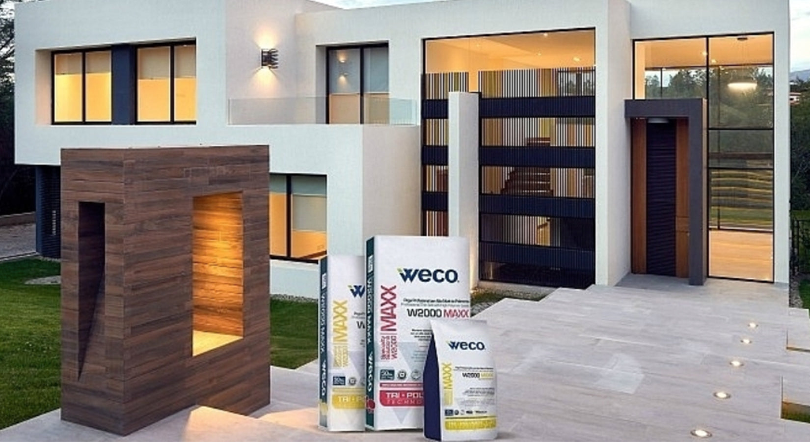 Weco® W2000 MAXX™, el mejor pegamento para instalaciones exteriores.