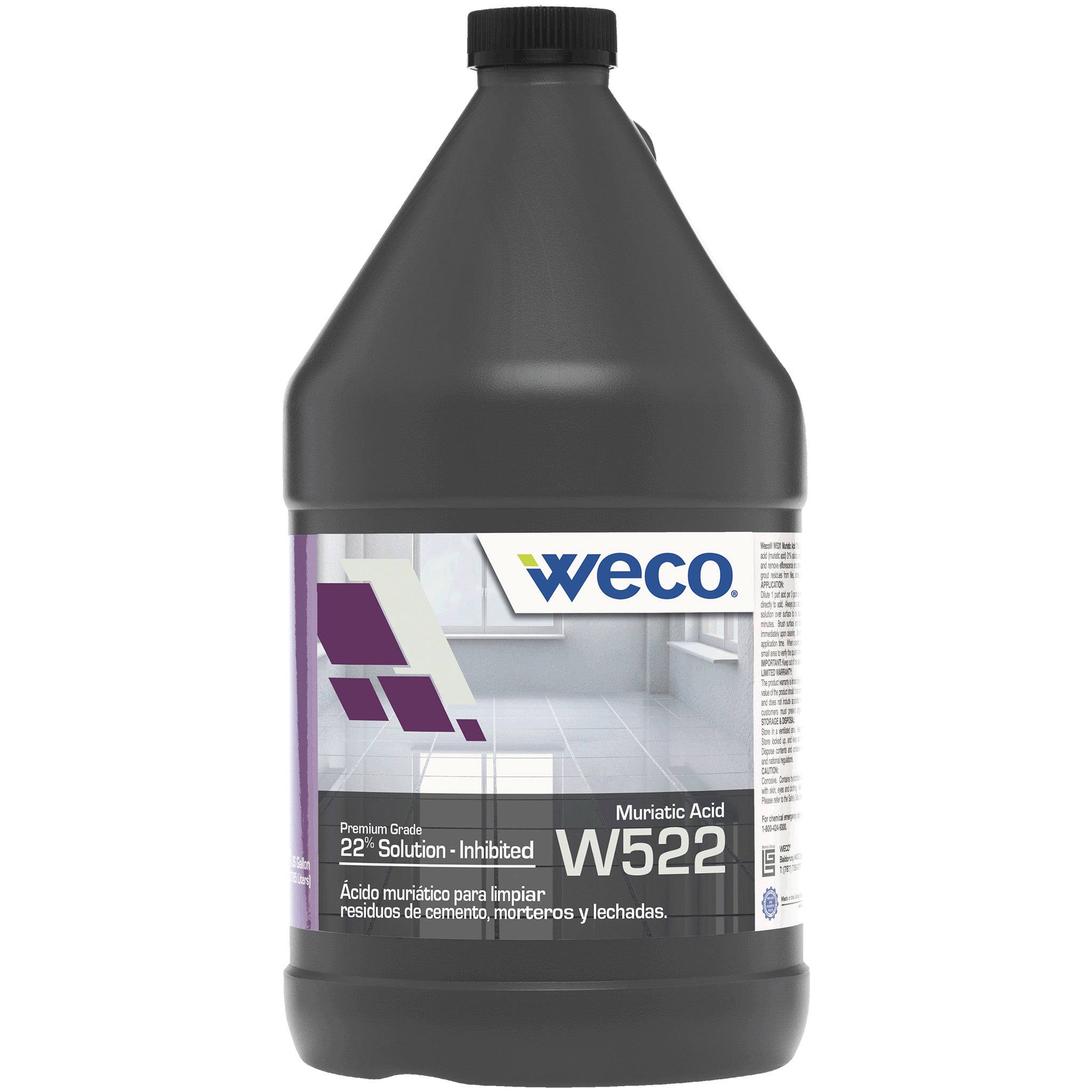 W-522 Muriatic Acid 22%